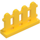 LEGO Gul Gjerde 1 x 4 x 2 Picket (33303)