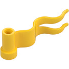 LEGO Yellow Flag 1 x 4 Streamer with Right Wave (4495)