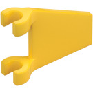 LEGO Yellow Flag 2 x 2 Angled without Flared Edge (44676)