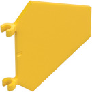 LEGO Gelb Flagge 5 x 6 Hexagonal mit dicken Clips (17979 / 53913)