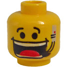 LEGO Yellow Flex Head (Safety Stud) (3626)
