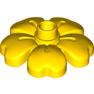 LEGO Gelb Blume 3 x 3 x 1 (84195)