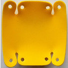 LEGO Yellow Foam Part Scala Dog Bed with 8 Holes
