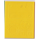 LEGO Yellow Foam Sheet for Set 3159