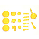 LEGO Yellow Friends Kitchen Accessories (902 / 93082)