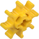 LEGO Yellow Gear with 8 Teeth (Ratchet Wheel) (2474)