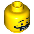 LEGO Geel Gordon Zola Minifigure Hoofd (Verzonken Solid Stud) (3626 / 16118)