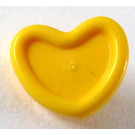 LEGO Yellow Heart with Small Pin
