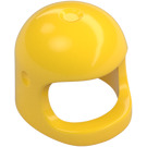 LEGO Amarillo Casco con Ancha Chin Strap (50665)