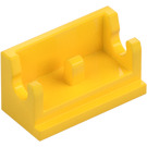 LEGO Gul Gångjärn 1 x 2 Bas (3937)