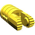 LEGO Gelb Scharnier Arm mit Zwei Finger und Achse Loch (30553)