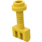 LEGO Yellow Hinge Bar 2 with 3 Stubs and Top Stud (2433)