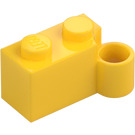 LEGO Gul Gångjärn Kloss 1 x 4 Bas (3831)