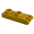 LEGO Yellow Hinge Plate 1 x 2 with 3 fingers and Hollow Studs (4275)