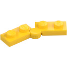 LEGO Geel Scharnier Plaat 1 x 4 (1927 / 19954)