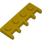 LEGO Geel Scharnier Plaat 1 x 4 met Auto Dak Houder (4315)