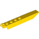LEGO Gelb Scharnier Platte 1 x 8 mit Angled Seite Extensions (Quadratische Platte darunter) (14137 / 50334)