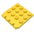 LEGO Yellow Hinge Plate 4 x 4 Vehicle Roof (4213 / 30001)