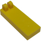 LEGO Gul Hengsel Tile 1 x 2 med 2 Stumper (4531)