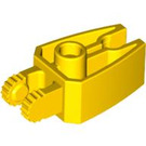 LEGO Yellow Hinge Wedge 1 x 3 Locking with 2 Stubs, 2 Studs and Clip (41529)