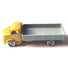 LEGO Yellow HO Mercedes Open Bed Truck with Light Gray Flatbed