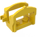 LEGO Gelb Pferd Saddle mit Ein(e) Clip (4491)