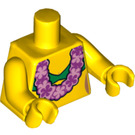 LEGO Jaune Hula Dancer Torse (973 / 88585)