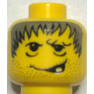 LEGO Giallo Hunchback Testa (Perno di sicurezza) (3626)