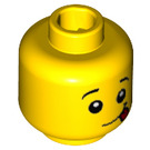 LEGO Yellow Imp Minifigure Head (Recessed Solid Stud) (3626 / 27990)