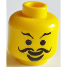 LEGO Yellow Imperial Armada Head (Safety Stud) (3626)