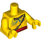 LEGO Yellow Island Warrior Torso (973 / 88585)