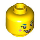 LEGO Gelb Izzie Minifigure Kopf (Einbau-Vollbolzen) (3274 / 102957)