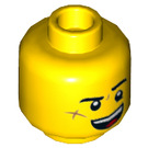 LEGO Jaune Jack Davids Minifigure Diriger (Goujon solide encastré) (3626 / 66678)
