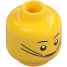 LEGO Yellow Jayden Minifigure Head (Recessed Solid Stud) (3274 / 102973)