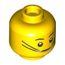 LEGO Jaune Jayden Minifigure Diriger (Goujon solide encastré) (3274 / 102973)