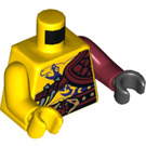 LEGO Jaune Kapau Minifig Torse (973 / 76382)