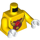 LEGO Jaune Kit 4 Level Deux Master Builder Academy Torse (973 / 76382)