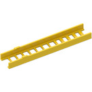 LEGO Yellow Ladder Bottom Section 103.7 mm with 12 crossbars
