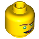 LEGO Gelb Lloyd Minifigure Kopf (Einbau-Vollbolzen) (3626 / 34563)