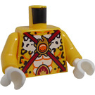 LEGO Geel Lundor (70141) Minifiguur Torso (973 / 76382)