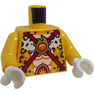 LEGO Jaune Lundor (70141) Minifig Torse (973 / 76382)