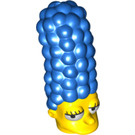 LEGO Giallo Marge Simpson Testa con Occhi Looking Destra (16783)