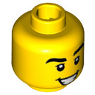 LEGO Yellow Mariachi Minifigure Head (Recessed Solid Stud) (3626 / 27970)