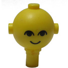 LEGO Jaune Maxifig Tête avec Smile