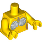 LEGO Gelb Mermaid Torso (973 / 88585)