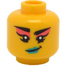 LEGO Yellow Mermaid Violinist Head (Recessed Solid Stud) (3626)