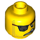 LEGO Yellow MetalBeard Minifigure Head (Recessed Solid Stud) (3626 / 44188)