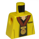 LEGO Amarillo Minifigura Torso sin brazos con Celebration Luke Skywalker Patrón (973)