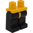 LEGO Jaune Minifigurine Les hanches avec Noir Jambes (73200 / 88584)