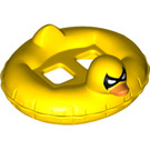 LEGO Jaune Minifigure Inflatable Swim Bague avec Ducks Diriger (28421 / 29752)
